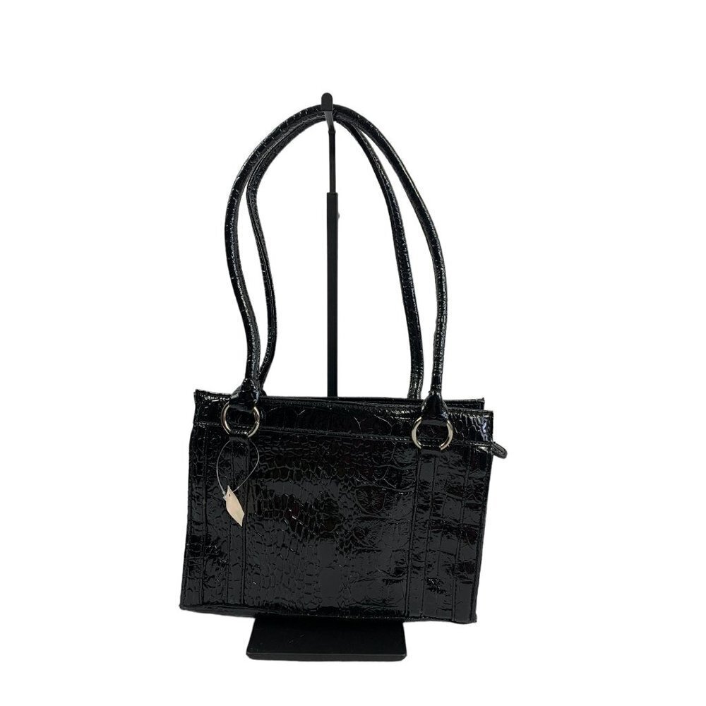 Women's Black Square Purse